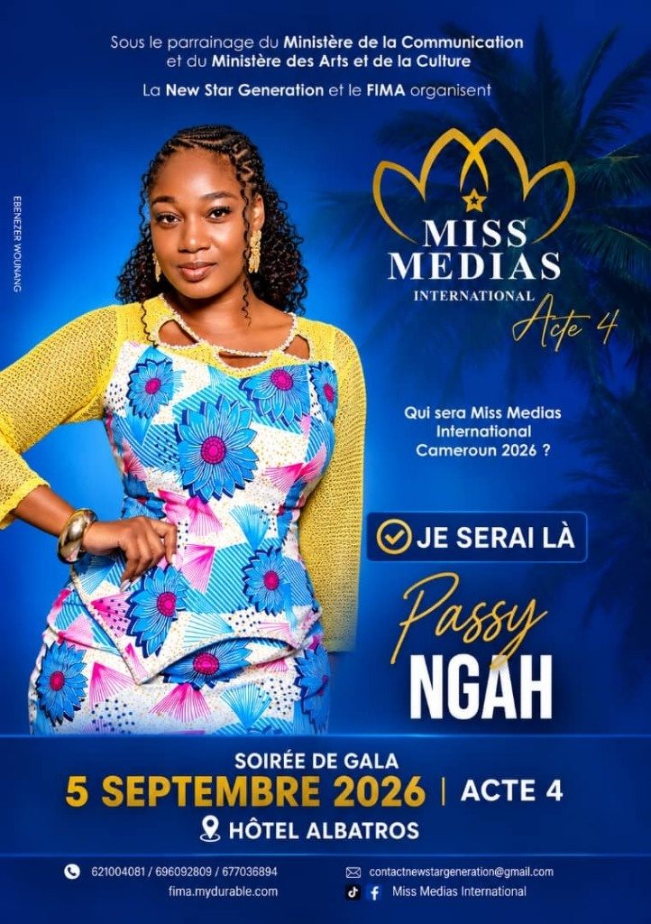Passy NGAH — Miss Médias International